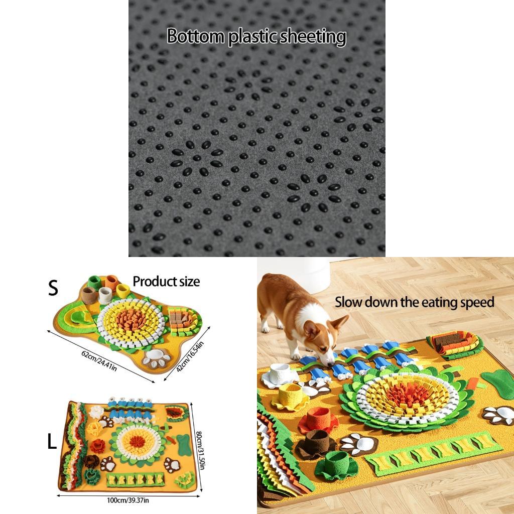 Snuffle Mat For Dogs - G92C tapis reniflage pour animaux compagnie,