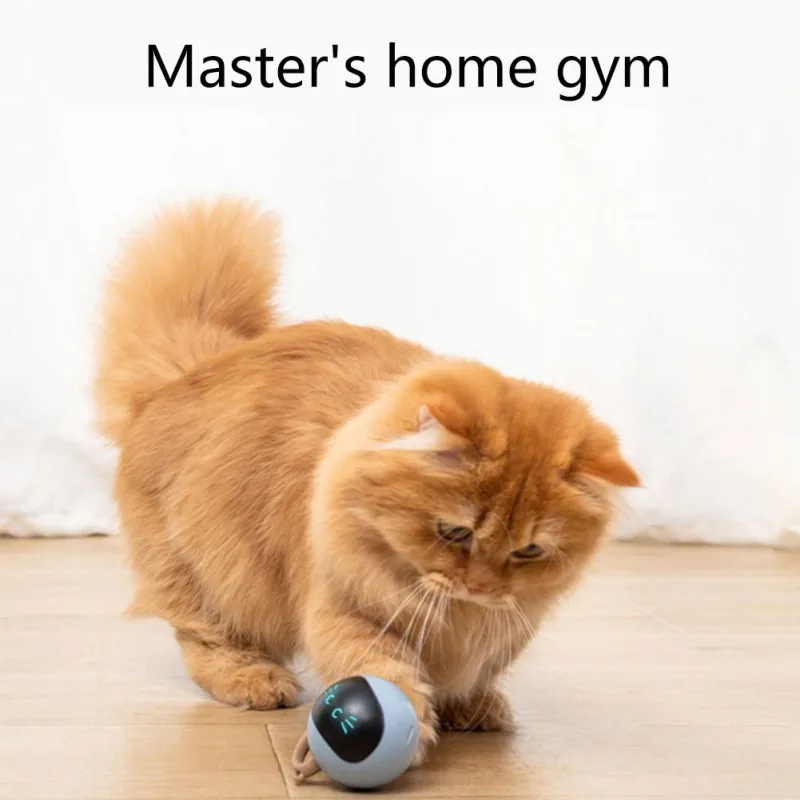 Automatic Moving Dog Ball - Balle interactive pour chat, jouet Rechargeable