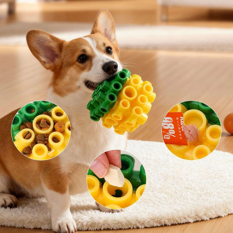 Jouet interactif pour chien, d - Rubber Treat Dispensing Dog Toy avis et prix
