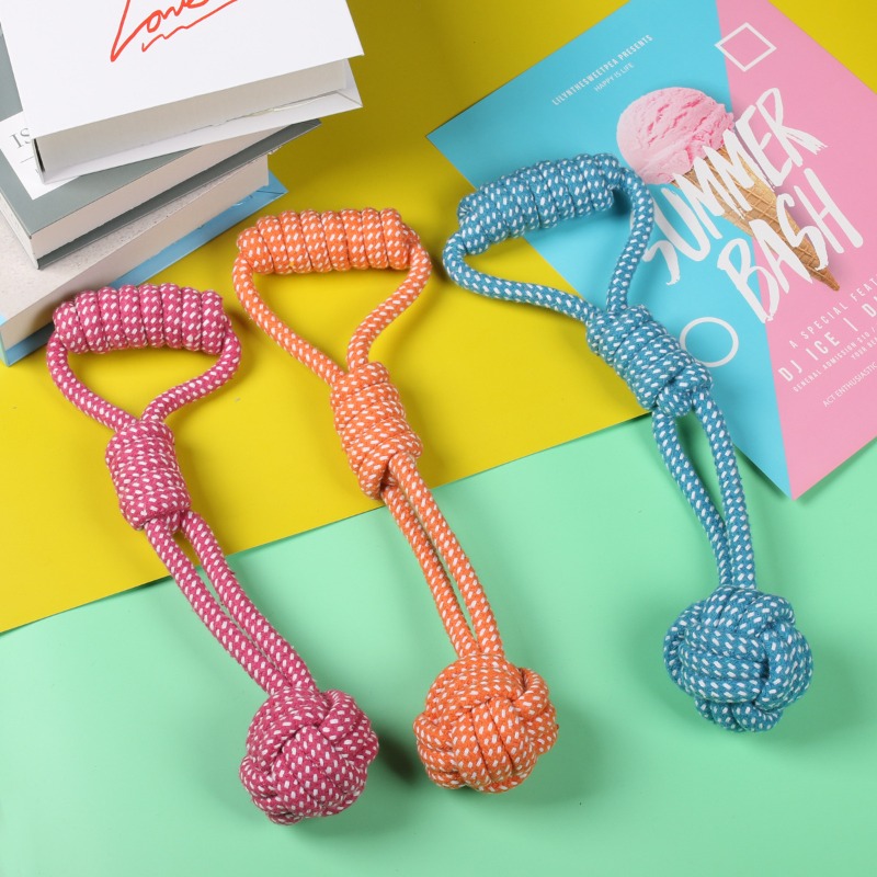 1 pièce de jouet à mâcher noué - Dog Rope Toy Aggressive Chewers avis et prix