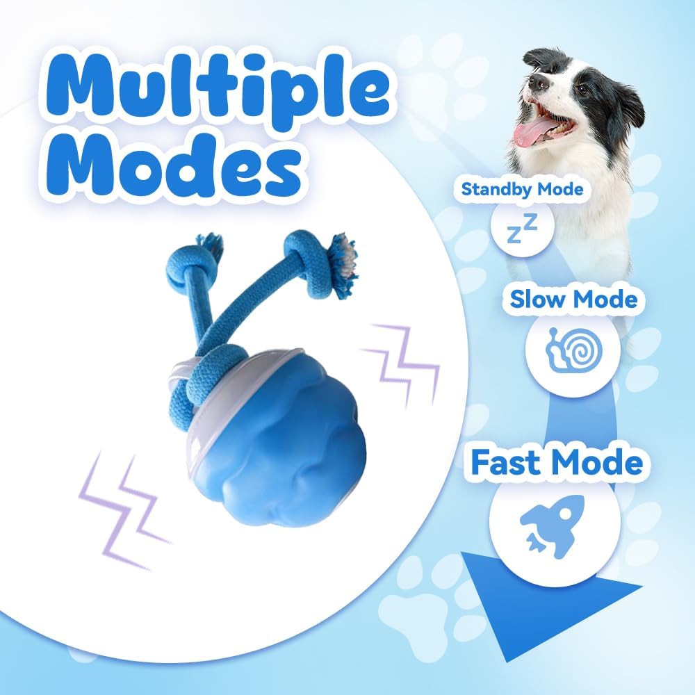 Jouet intelligent pour chien,  - Automatic Moving Dog Ball avis et prix