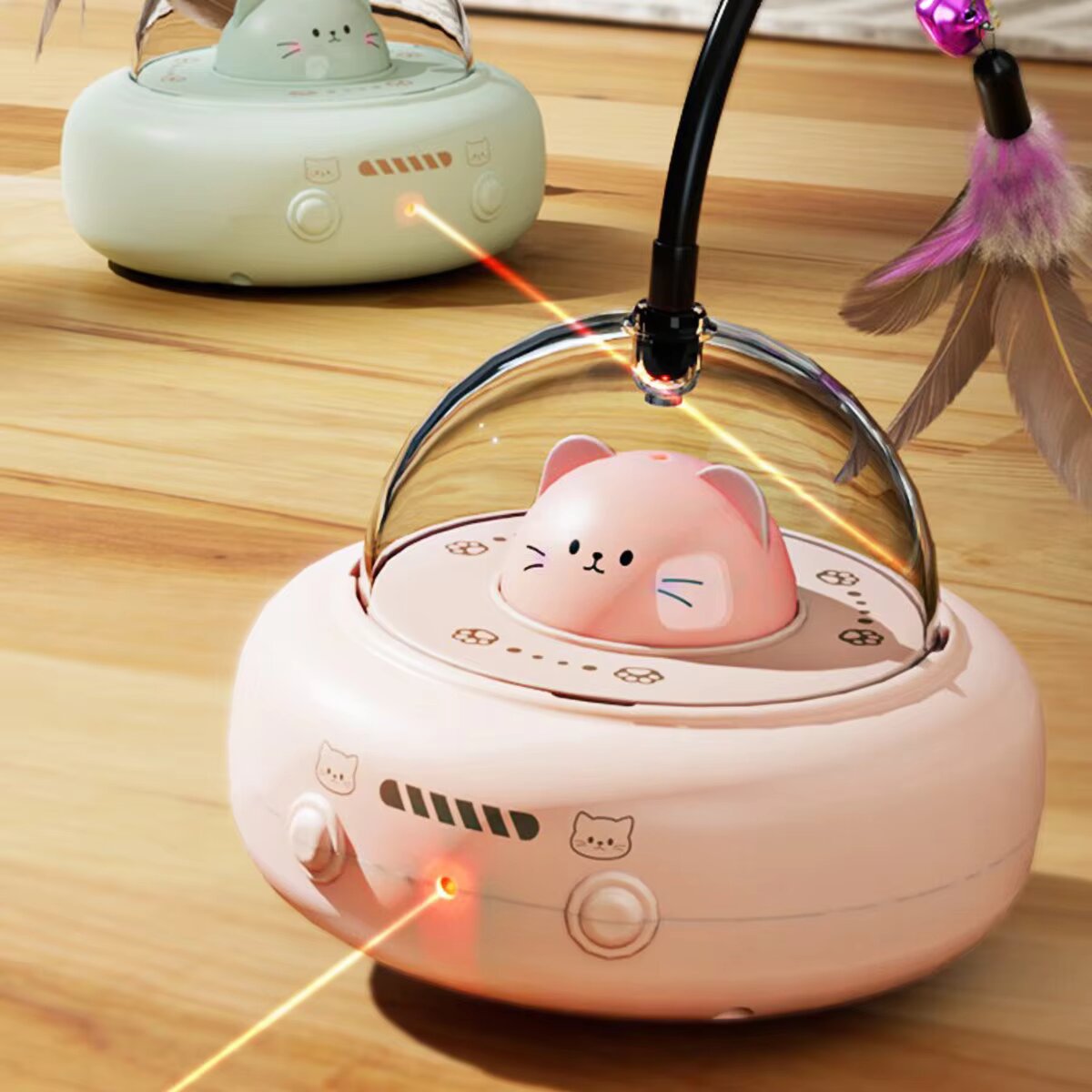 Robot de chatement automatique - Laser Pointer Cat Toy Automatic avis et prix