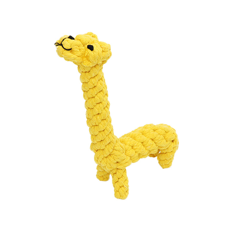 Corde à mâcher pour chien en c - Interactive Squeaky Plush Dog Toy avis et prix