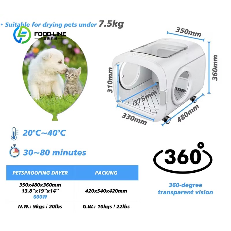 Séchoir pour animaux de compag - Pet Grooming avis et prix