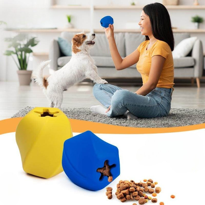 Jouet distributeur de friandis - Rubber Treat Dispensing Dog Toy avis et prix