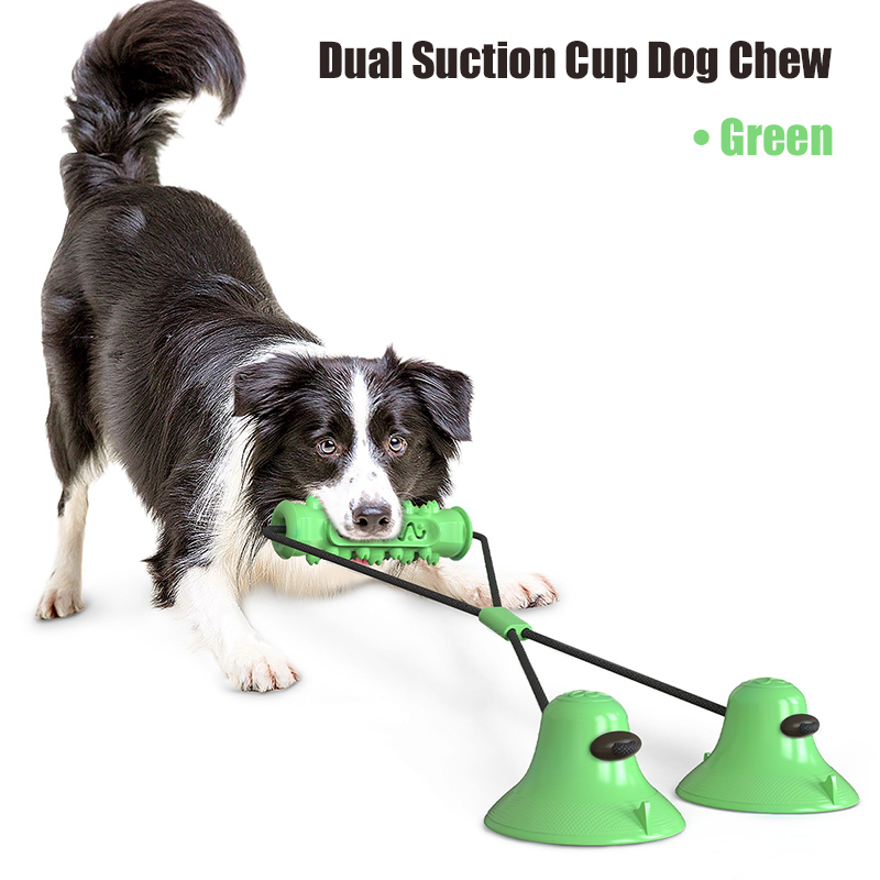 Jouet à mâcher pour chien avec - Suction Cup Dog Tug Toy avis et prix