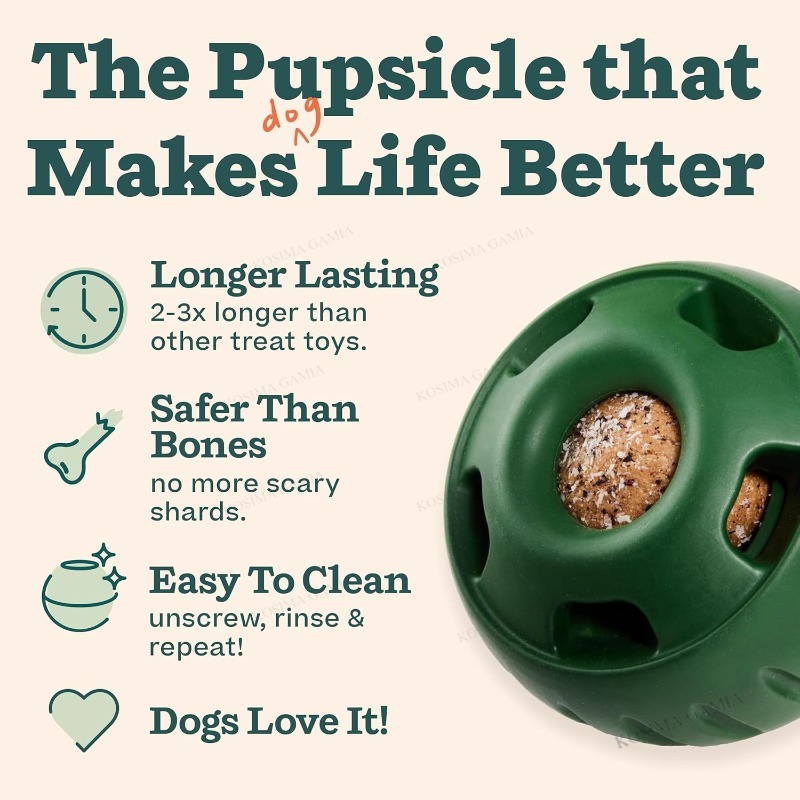 Jouet interactif de luxe moder - Rubber Treat Dispensing Dog Toy avis et prix