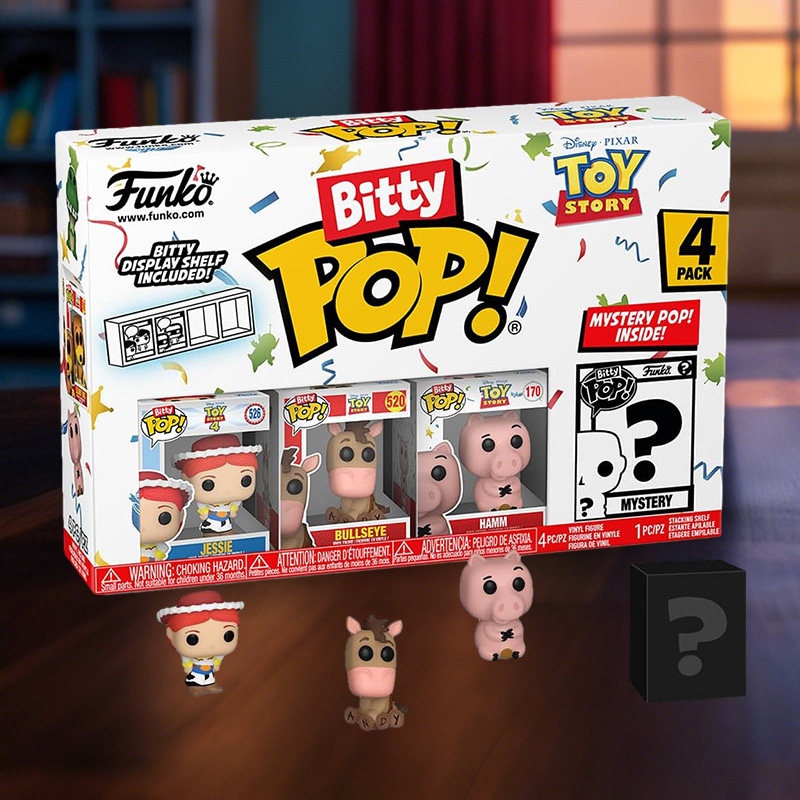 Funko Bitty Pop Toy Story Wood - Interactive Squeaky Plush Dog Toy avis et prix